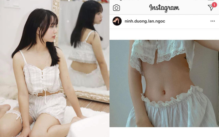 Đồ ngủ khoe eo thon của Ninh Dương Lan Ngọc xinh lung linh, giá lại cực ngọt! Ảnh 2