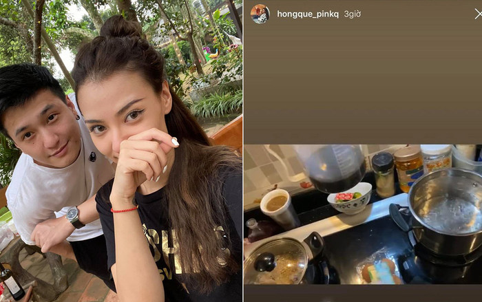 Vừa công khai tìm hiểu Huỳnh Anh, Hồng Quế lập tức có hành động thể hiện tình cảm cực ngọt Ảnh 2