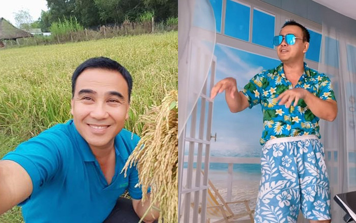 MC Quyền Linh gây 'sốt' khi lần đầu trổ tài đánh đàn 'cực xịn' cùng giọng hát truyền cảm Ảnh 2