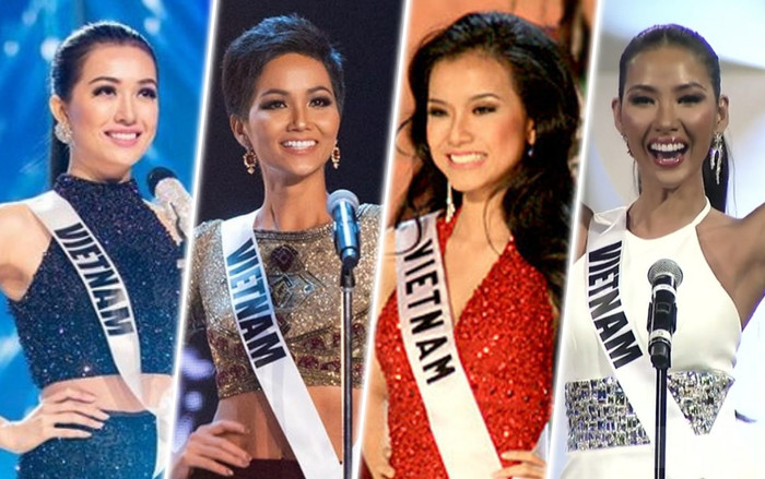 Khoảnh khắc vàng tại Miss Universe: H'Hen Niê - Lệ Hằng nổi bật, Hoàng Thùy khoe chân dài 1m16 ấn tượng Ảnh 2