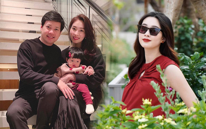 Hoa hậu Đặng Thu Thảo đẹp mặn mà, úp mở sinh con thứ 2 trong vài tuần tới Ảnh 2