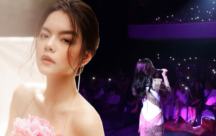 Phạm Quỳnh Anh hát lại bài chồng cũ sáng tác trên sân khấu fanmeeting! Ảnh 2