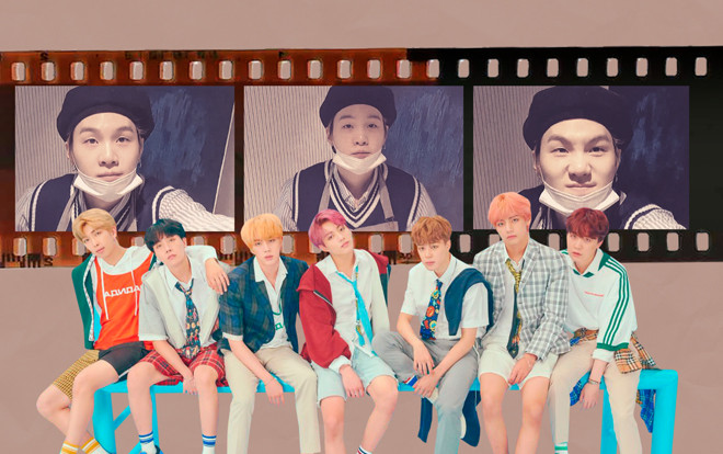 Tưởng chỉ livestream vẽ tranh tô màu, Suga còn tiết lộ tiến độ quá trình album mới của BTS Ảnh 2