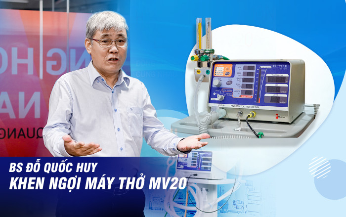 BS Đỗ Quốc Huy - Chuyên gia hàng đầu về máy thở nói gì về MV20 tại Hội thảo chuyên môn? Ảnh 2