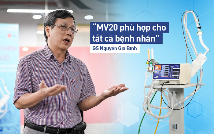 Chủ tịch Hội Hồi sức Chống độc Việt Nam: 'Máy thở MV20 phù hợp cho tất cả bệnh nhân, không riêng gì người nhiễm COVID-19' Ảnh 2