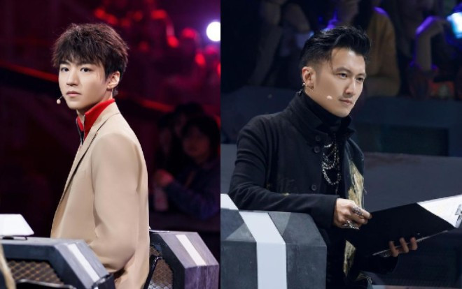 Vương Tuấn Khải làm hành động 'ngôn tình' với Tạ Đình Phong tại 'Ban nhạc của chúng ta' Ảnh 2