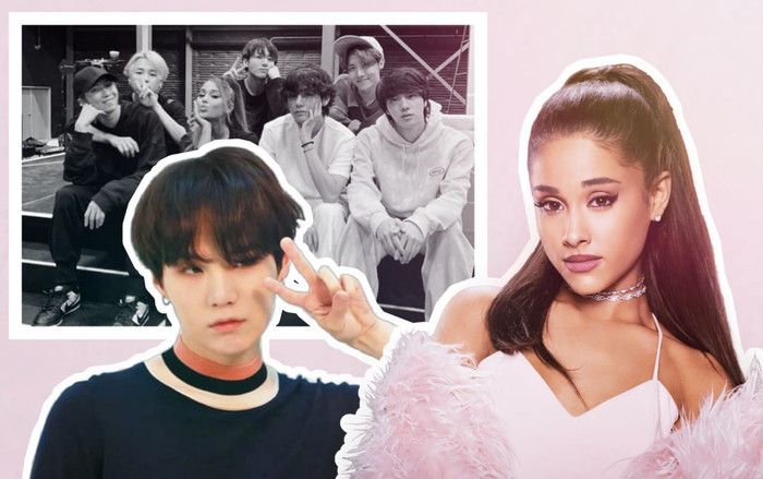 Suga lần đầu tiết lộ lý do vắng mặt trong bức ảnh BTS chụp cùng 'tiểu diva' Ariana Grande Ảnh 2