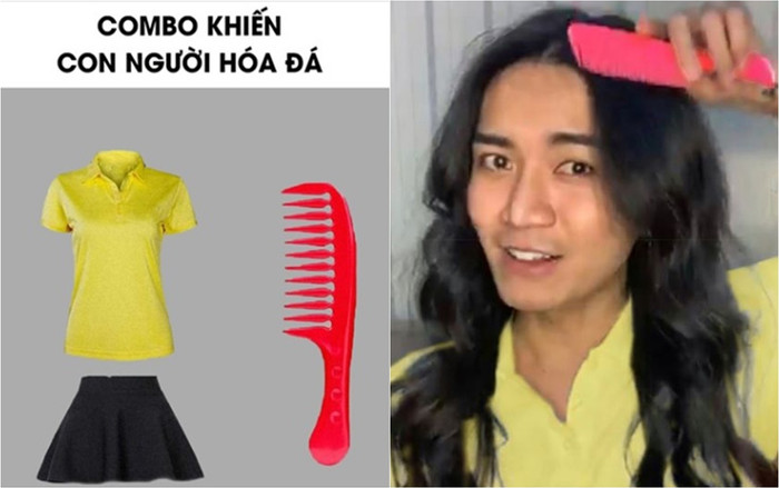 BB Trần và cư dân mạng thi nhau cosplay 'Người đàn bà hóa đá' khiến người xem 'cười ra nước mắt' Ảnh 2