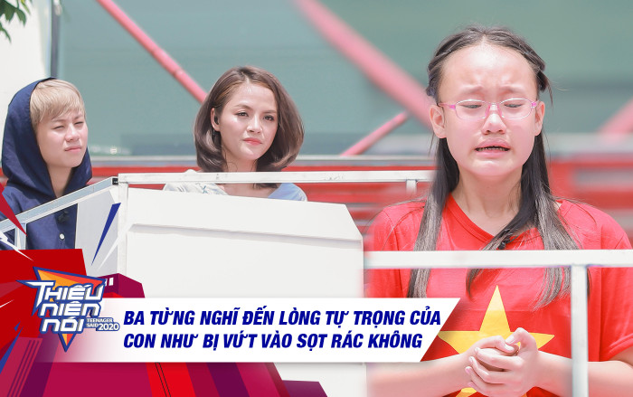 Thu Quỳnh ngỡ ngàng vì cô bé trách bố: 'Con làm chị cả mà lòng tự trọng bị vứt vào sọt rác' Ảnh 2