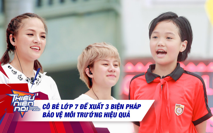 Cô bé lớp 7 đề xuất giảm giá trà sữa để khuyến khích học sinh bảo vệ môi trường khiến Bảo Hân thán phục Ảnh 2