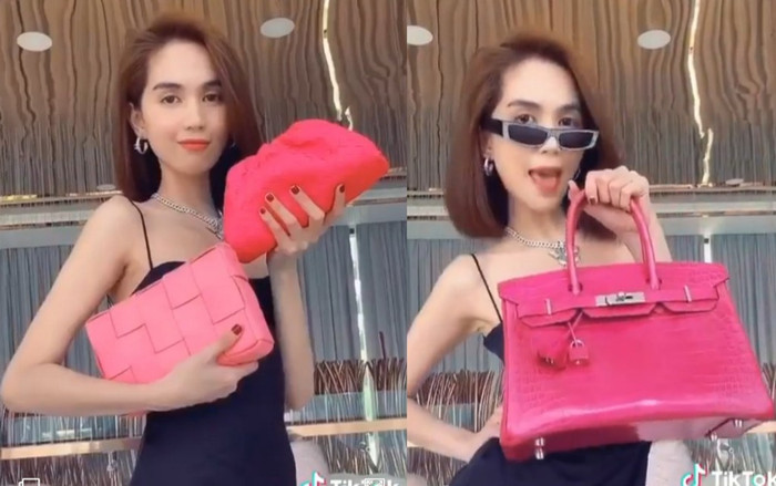 Đeo một lần cả chục tỷ lên người, ai đua lại Ngọc Trinh về khoản hàng hiệu trong showbiz Ảnh 2
