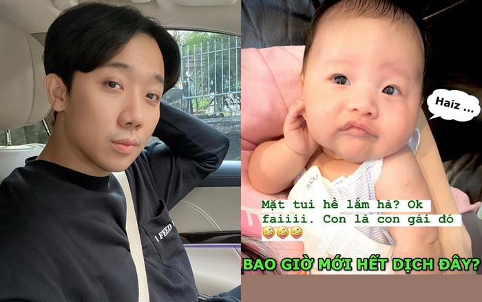 Mới gần 2 tháng tuổi, cháu gái Trấn Thành đã bộc lộ năng khiếu hài hước 'mang tính giải trí' cực cao Ảnh 2