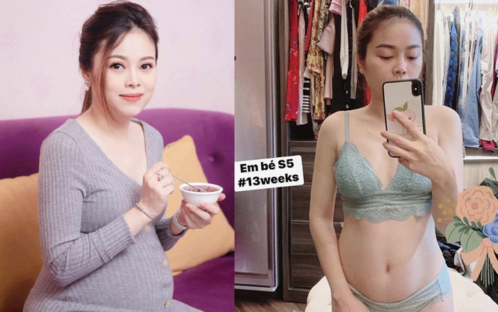 Khoe vóc dáng thon gọn khi mang bầu lần 5, Hằng Túi tiết lộ bí quyết 'giữ dáng giữ nhan' trong thai kỳ Ảnh 2