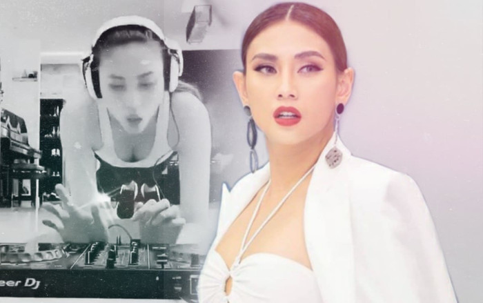 Võ Hoàng Yến củng cố danh hiệu 'thánh lầy': Vừa tập thể dục, vừa đánh DJ không trượt phát nào Ảnh 2