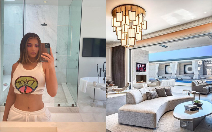 Kylie Jenner khoe body đồng hồ cát trong căn nhà gần 40 triệu đô la mới tậu Ảnh 2