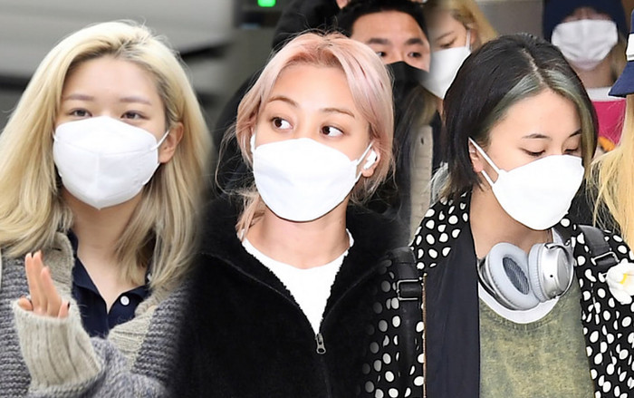 TWICE ở sân bay: Jihyo lộ diện sau tin đồn chia tay Kang Daniel, Chaeyoung trở thành 'thảm họa thời trang' Ảnh 2