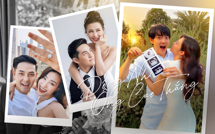 'Vô tiền khoáng hậu' như Đông Nhi - Ông Cao Thắng: Từ cầu hôn, đám cưới đến khoe con đầu lòng đều 'dậy sóng' Vbiz! Ảnh 2