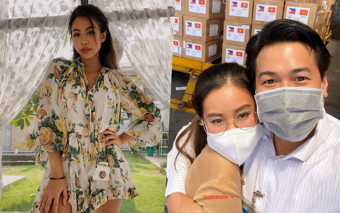 Sau khi chữa khỏi Covid-19, Tiên Nguyễn cùng bố và anh trai ủng hộ hơn 750 nghìn khẩu trang, 16 nghìn đồ bảo hộ Ảnh 2