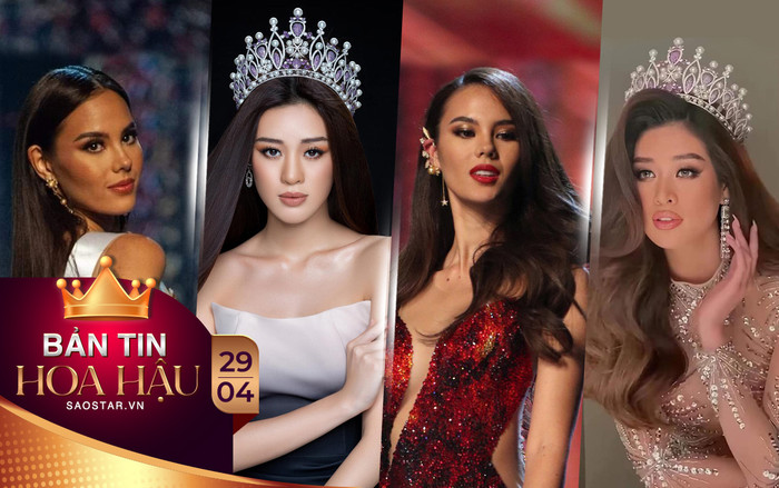 Fan hiến kế Khánh Vân tung chiêu bài 'tóc thẳng - uốn xoăn' như Catriona Gray tại Miss Universe Ảnh 2
