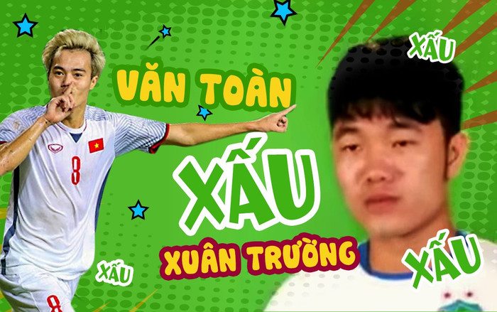Văn Toàn 'cà khịa' khi quay cận cảnh điểm xấu trên mặt của Xuân Trường Ảnh 2