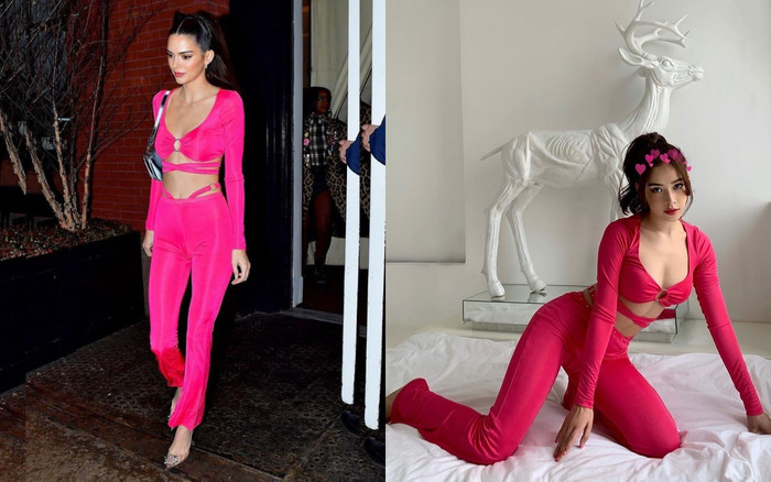 Hết đụng hàng với Kylie, Chi Pu chả ngại gì khi diện đồ y chang chân dài triệu đô Kendall Jenner Ảnh 2