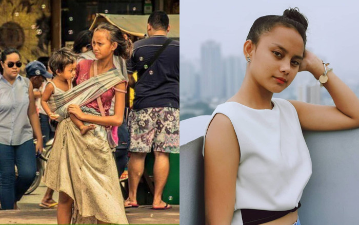 Nhan sắc thăng hoa, sự nghiệp làm mẫu đỉnh cao của cô bé ăn xin từng bị chụp trộm cách đây 4 năm Ảnh 2