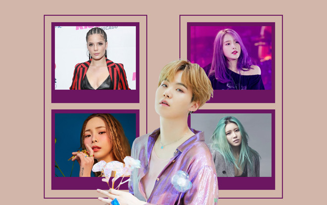 Trước thềm tái xuất cùng IU, Knet điểm lại loạt sản phẩm kết hợp cực chất giữa Suga (BTS) với những bóng hồng tài năng Ảnh 2