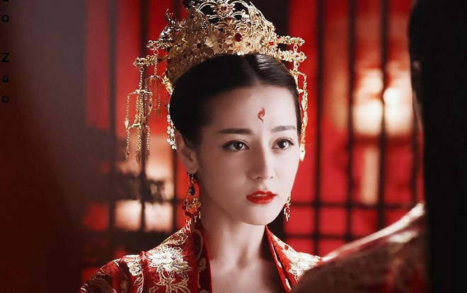 Những nữ diễn viên mặc trang phục màu đỏ đẹp nhất trong phim cổ trang Ảnh 2