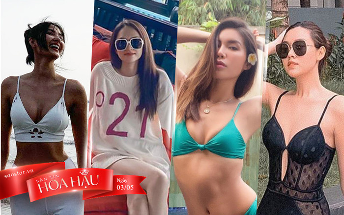 Minh Tú - Hoàng Thùy khoe body gợi cảm, Hương Giang 'kín bưng' vẫn quyến rũ vạn người mê Ảnh 2