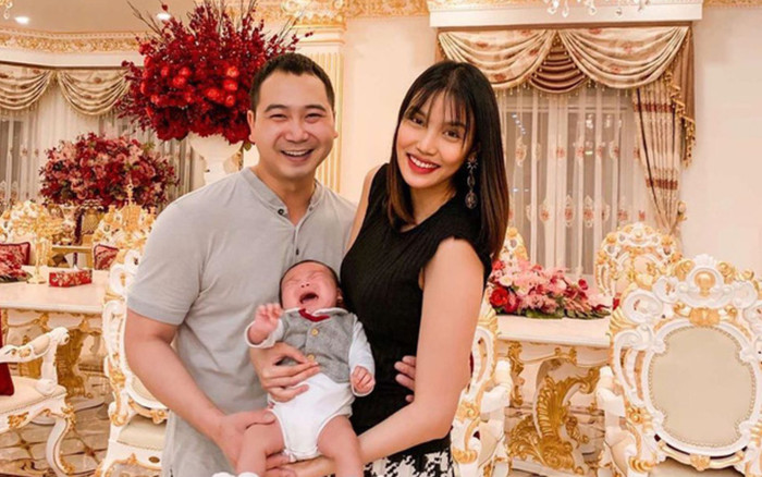 Lan Khuê hạnh phúc khoe con trai mới 6 tháng đã biết gọi 'Ba' đầu tiên Ảnh 2