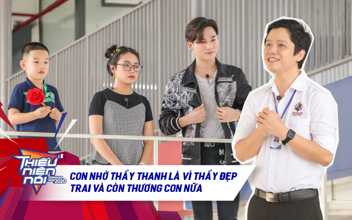 Ali Hoàng Dương phấn khích với cậu bé lớp 1 nhờ bố làm hoa giấy: 'Thầy Thanh đẹp trai và thương con' Ảnh 2