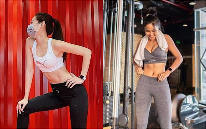 Đừng mắc lỗi diện áo ngực đi tập gym như hot girl xứ Thái, học Khánh Vân - H'Hen Niê là chuẩn Ảnh 2