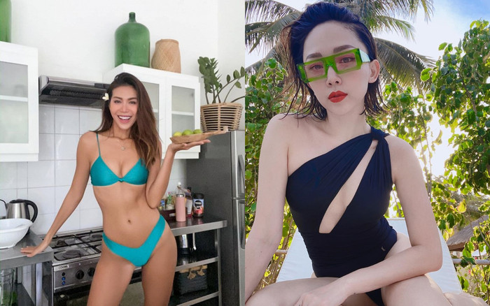 Minh Tú, Tóc Tiên diện loạt đồ bơi gợi cảm giúp phái đẹp 'học hỏi' trong mùa hè Ảnh 2