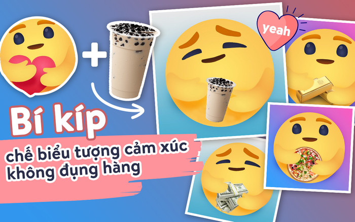 Hướng dẫn cách chế biểu tượng cảm xúc 'thương thương' theo kiểu độc lạ, không đụng hàng với bất cứ ai Ảnh 2