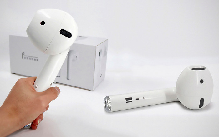 Hí hửng mua AirPods giá rẻ trên mạng, cô gái tá hoả khi nhận món hàng với kích cỡ 'vòi hoa sen' Ảnh 2