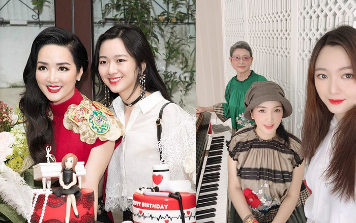 Hiếm hoi xuất hiện bên mẹ, con gái Hoa hậu Giáng My gây chú ý vì nhan sắc 'khác lạ' Ảnh 2