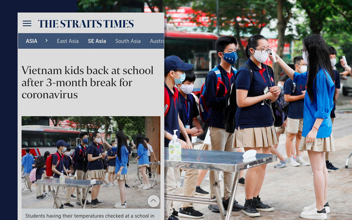 Báo chí quốc tế nói gì khi hàng loạt trường học tại Việt Nam mở cửa trở lại đón học sinh, sinh viên? Ảnh 2