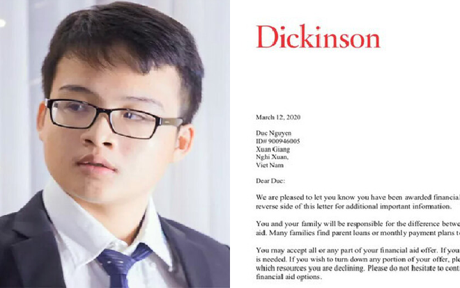 Nam sinh Hà Tĩnh trúng tuyển 15 trường ĐH hàng đầu Mỹ, tổng giá trị lên đến hơn 43 tỷ đồng Ảnh 2