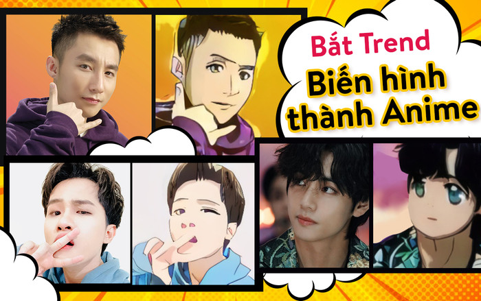 Cười ngất với loạt ảnh Lisa, Sơn Tùng, Jack biến hình thành anime và đây là cách để bạn bắt trend Ảnh 2