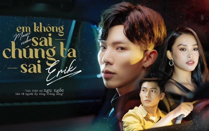 Erik đã khéo léo khoe bài kế tiếp ngay trong MV có Hoà Minzy - Đức phúc - Tiểu Vy như thế nào? Ảnh 2