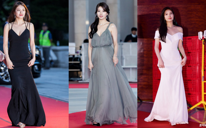 'Tình đầu quốc dân' Suzy khiến fans bao lần điêu đứng khi diện váy lộ vòng một 'khủng' Ảnh 2