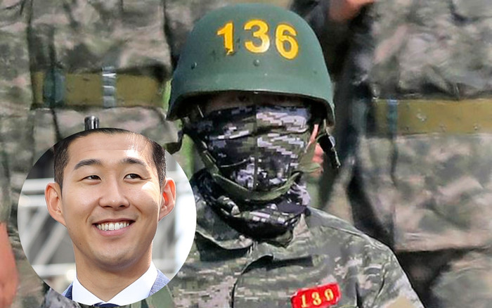 Hình ảnh 'cực ngầu' của Son Heung Min đi lính Ảnh 2
