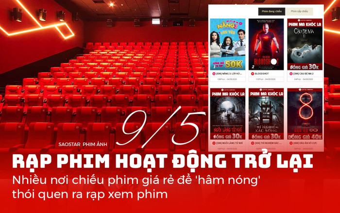 Mở cửa sau giãn cách xã hội COVID-19, nhiều rạp chiếu phim giá rẻ để 'hâm nóng' thói quen ra rạp xem phim Ảnh 2