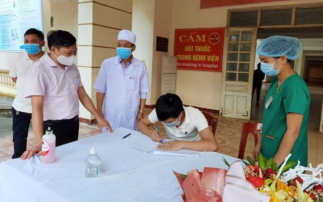 Bệnh nhân nhiễm COVID-19 cuối cùng tại Hà Tĩnh đã được xuất viện Ảnh 2