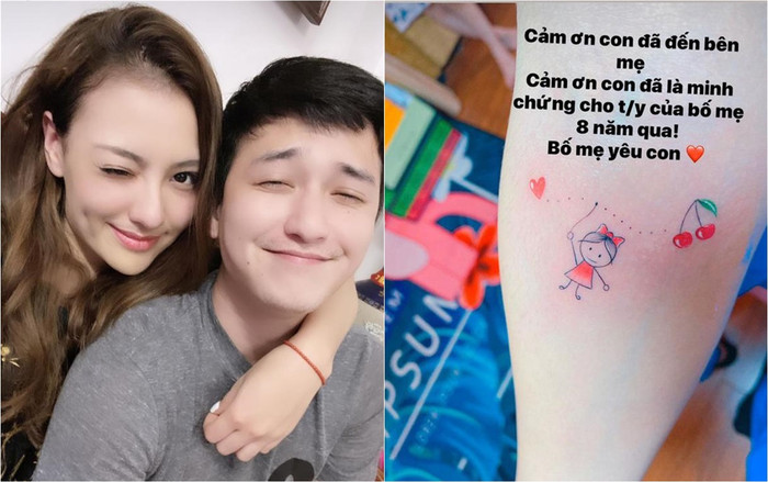 Hồng Quế khoe hình xăm mới thể hiện tình cảm với con nhưng lại lộ chuyện vương vấn người cũ Ảnh 2