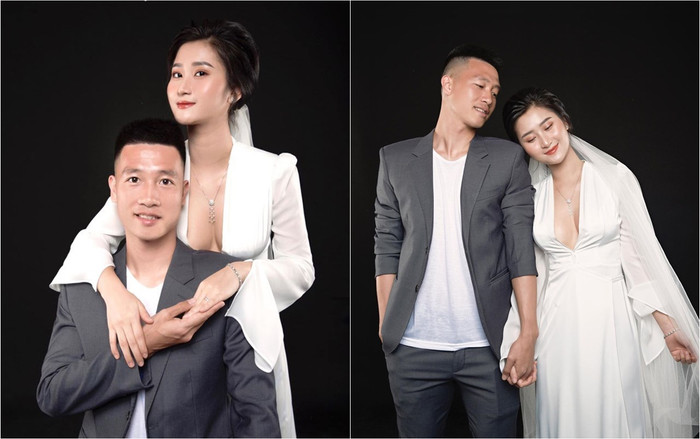 Tiền vệ Huy Hùng và bạn gái nhắng nhít đăng ảnh cưới, Hồng Duy lập tức 'cà khịa' đồng nghiệp khiến dân mạng bật cười Ảnh 2