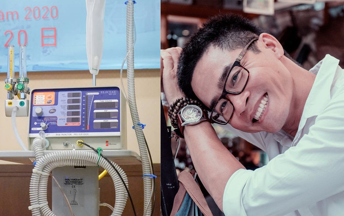 Nhà thơ Nguyễn Phong Việt vui mừng khi Việt Nam được tặng 2.000 máy thở MV20 để phòng bị chống dịch COVID-19 sau thời gian giãn cách xã hội Ảnh 2