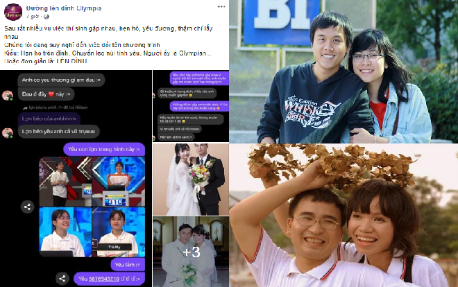 Những cặp đôi 'nên duyên' từ chương trình 'Đường lên đỉnh Olympia' Ảnh 2