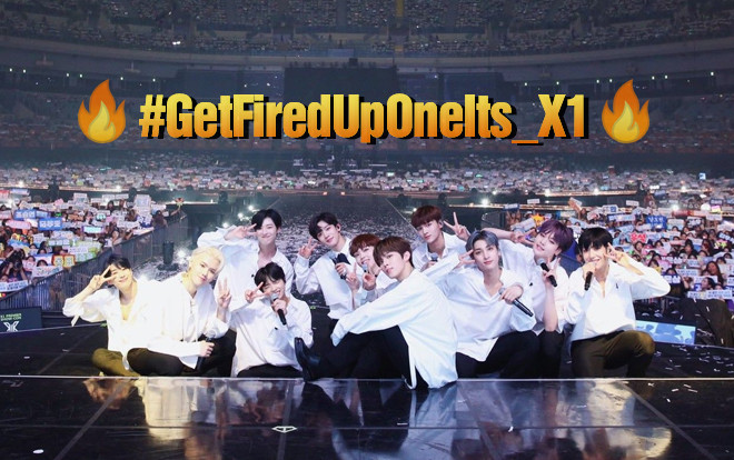 Cuộc chiến giữa fan X1 với CJ ENM vẫn âm ỉ chưa nguôi: Hashtag #GetFiredUpOneIts_X1 leo top trending với mục tiêu mới trước thềm kỉ niệm debut Ảnh 2