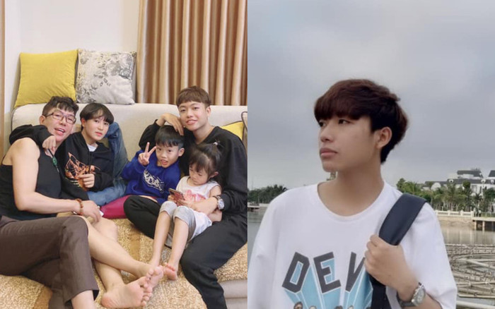 Lần hiếm hoi Long Nhật khoe quý tử đầu lòng nay đã 20 tuổi Ảnh 2